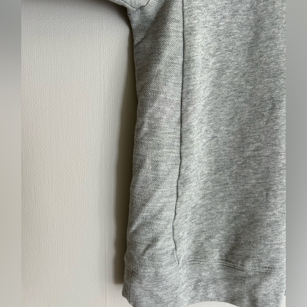 THIRDLOVE Weekend Gray French Terry Crewneck Sweatshirt Lounge Comfy Cabin Sz M - Picture 6 of 13